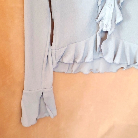 White Fox Boutique Feel My Love Top Dove - Picture 3 of 9